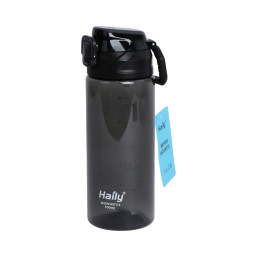 Haily Sport Plastic Water Bottle (700ml) - Black